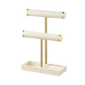 DISPLAYLIVA – Elegant Two-Level Jewelry Stand for Bracelets